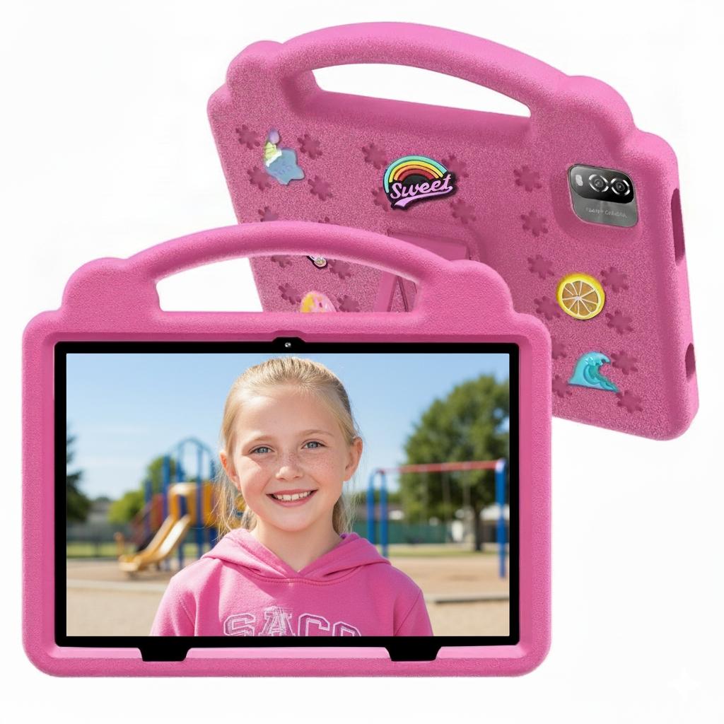 Android Tablet Learning & Entertainment Machine, Anti-Drop Case, Iwawa Software, No Adapter Needed, Holiday Gift Option