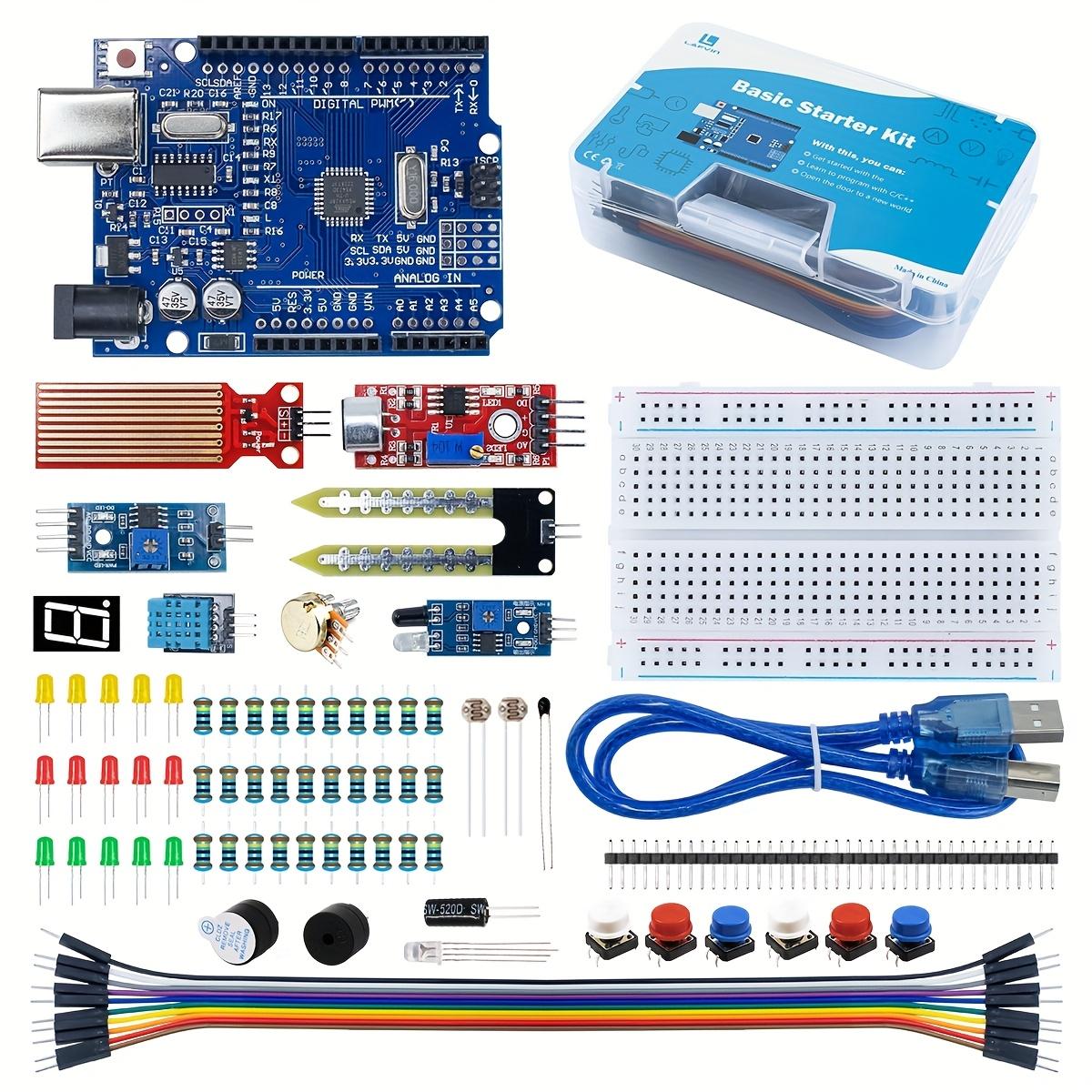 LAFVIN Basic Starter Kit for Programming Projects, a Electronics Set with Components And a Tutorial