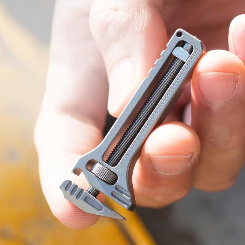 Ergonomic Mini Wrench, Durable Design for Outdoor Camping, Emergency Survival, Portable Industrial Tools, Versatile Tool, Global Use