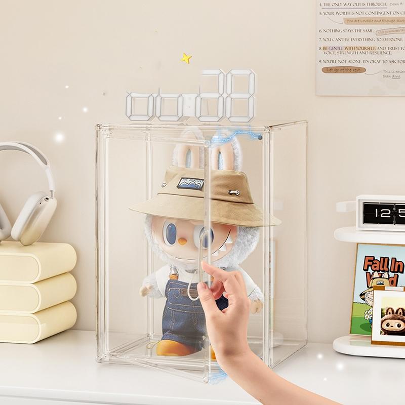 Labubu large summer display box blind box storage display rack, Labubu ...