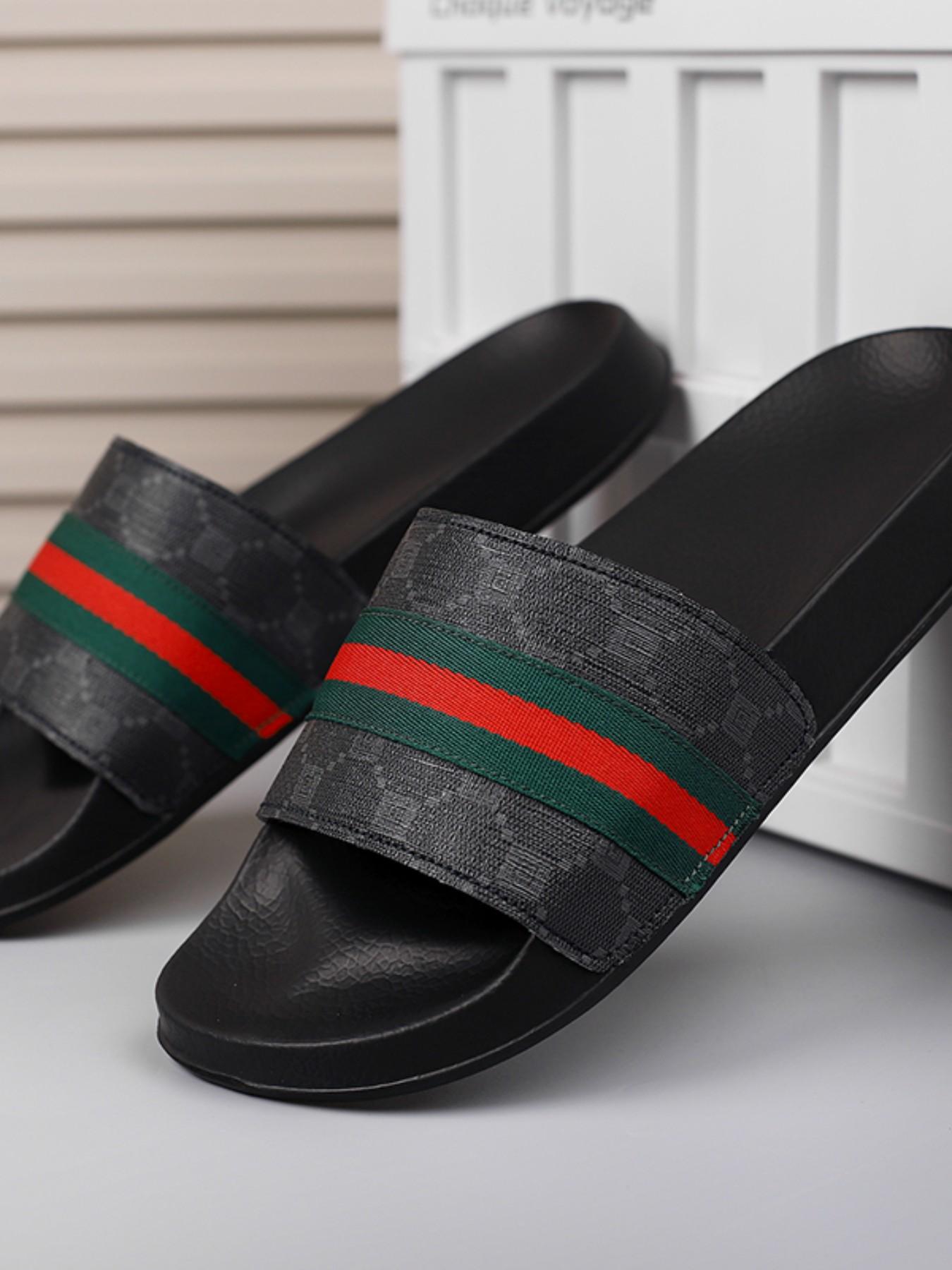 Unisex Floral Sandals, Summer Fashion Flat Slippers, Non-Slip Couples' Shoes, Casual Outdoor Wear, Comfortable & Stylish Design