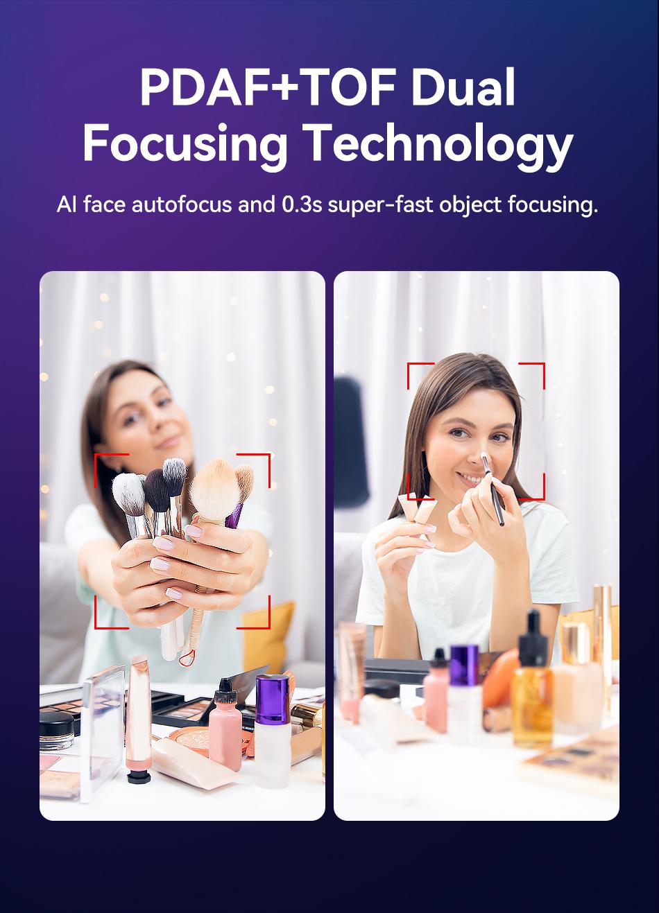 EMEET S800 4K HDR Webcam Autofocus Streaming Camera with Built-in Privacy Cover for Streaming Video Games Fathers Day Gift Laptop, TikTokShopBlackFriday