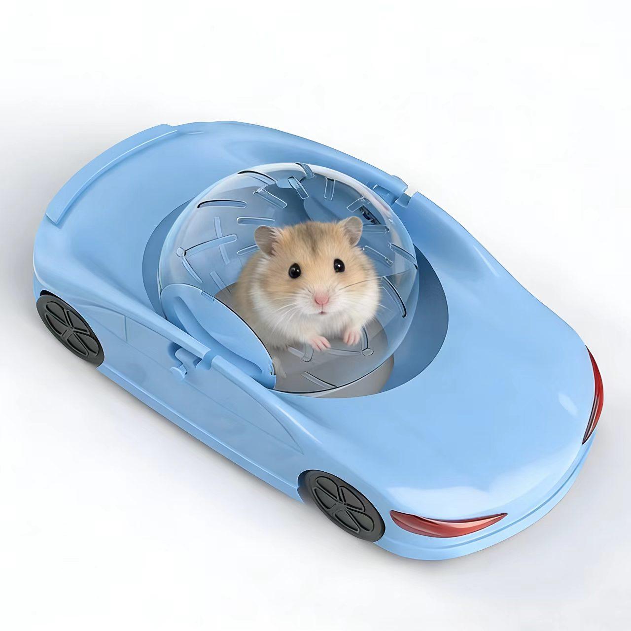 Large Hamster Exercise Wheel Ball Toy, Durable Hamster Roller, Suitable for Small Pet Cages, Promotes Exercise and Entertainment