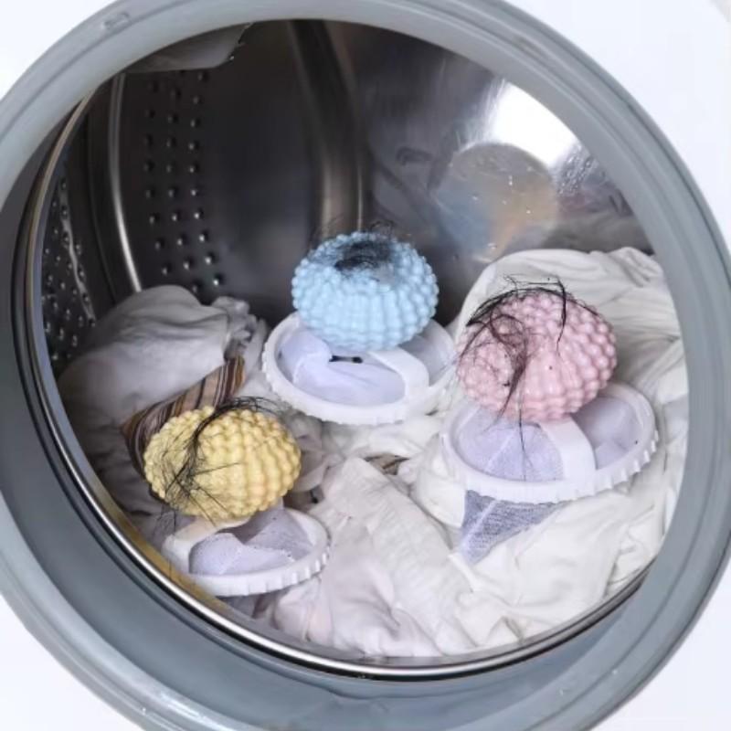 Washing Machine Filter Net, Laundry Guard Ball, Anti-Tangle Washing Bag, Hair Remover for Washer, Essential Laundry Tool