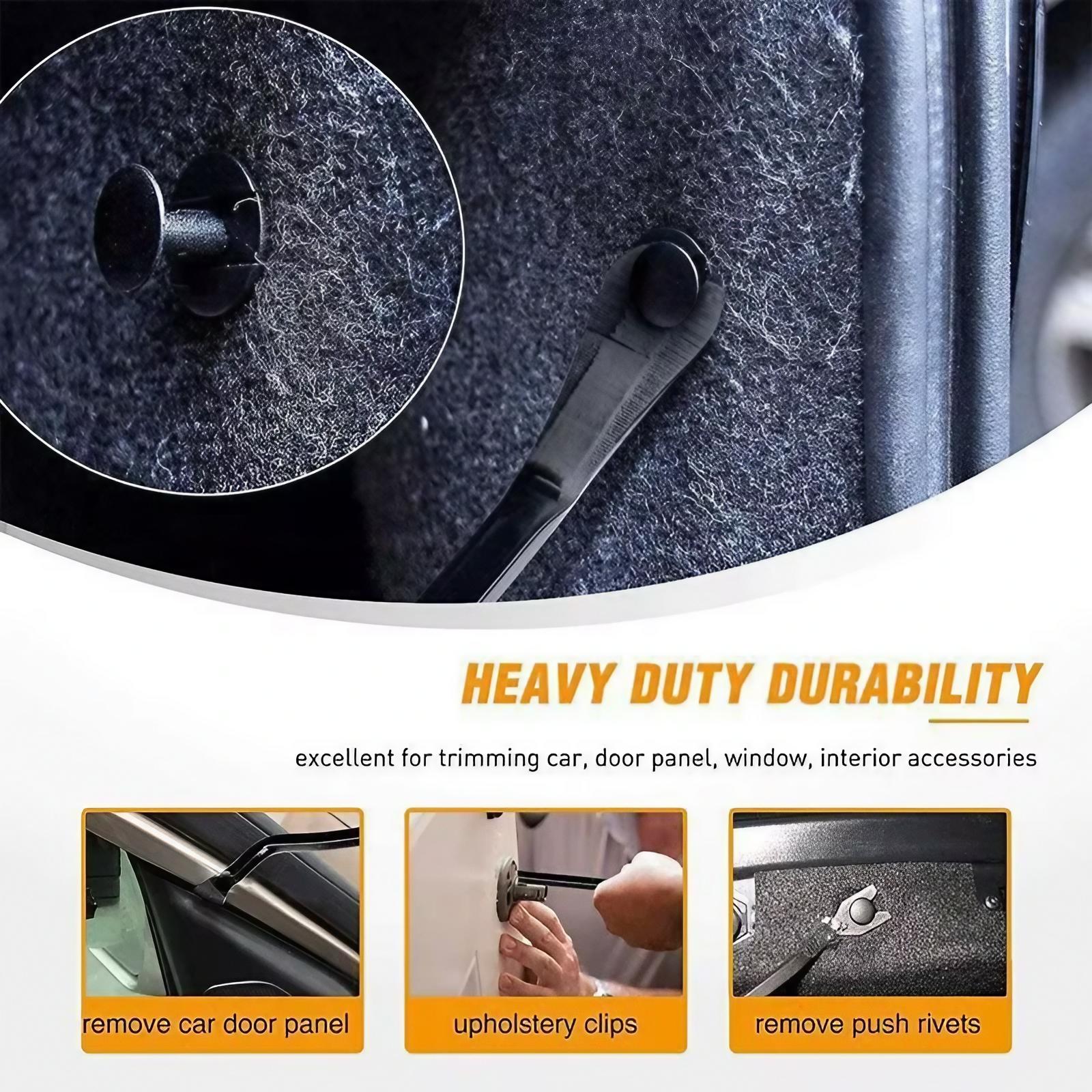 Car Door Panel Removal Tool with Comfortable Handle, Automotive Door Panel Removal Tool Set, Assembly & Disassembly Tools for Car Repair