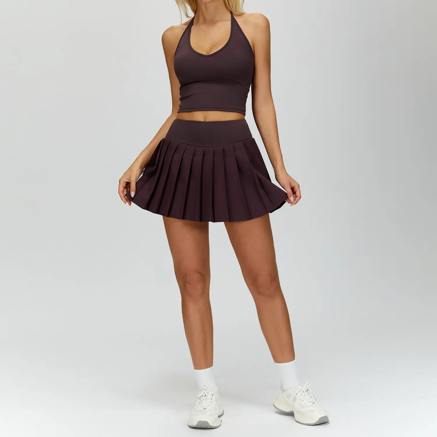 Grape Purple [Vest + Short Skirt]