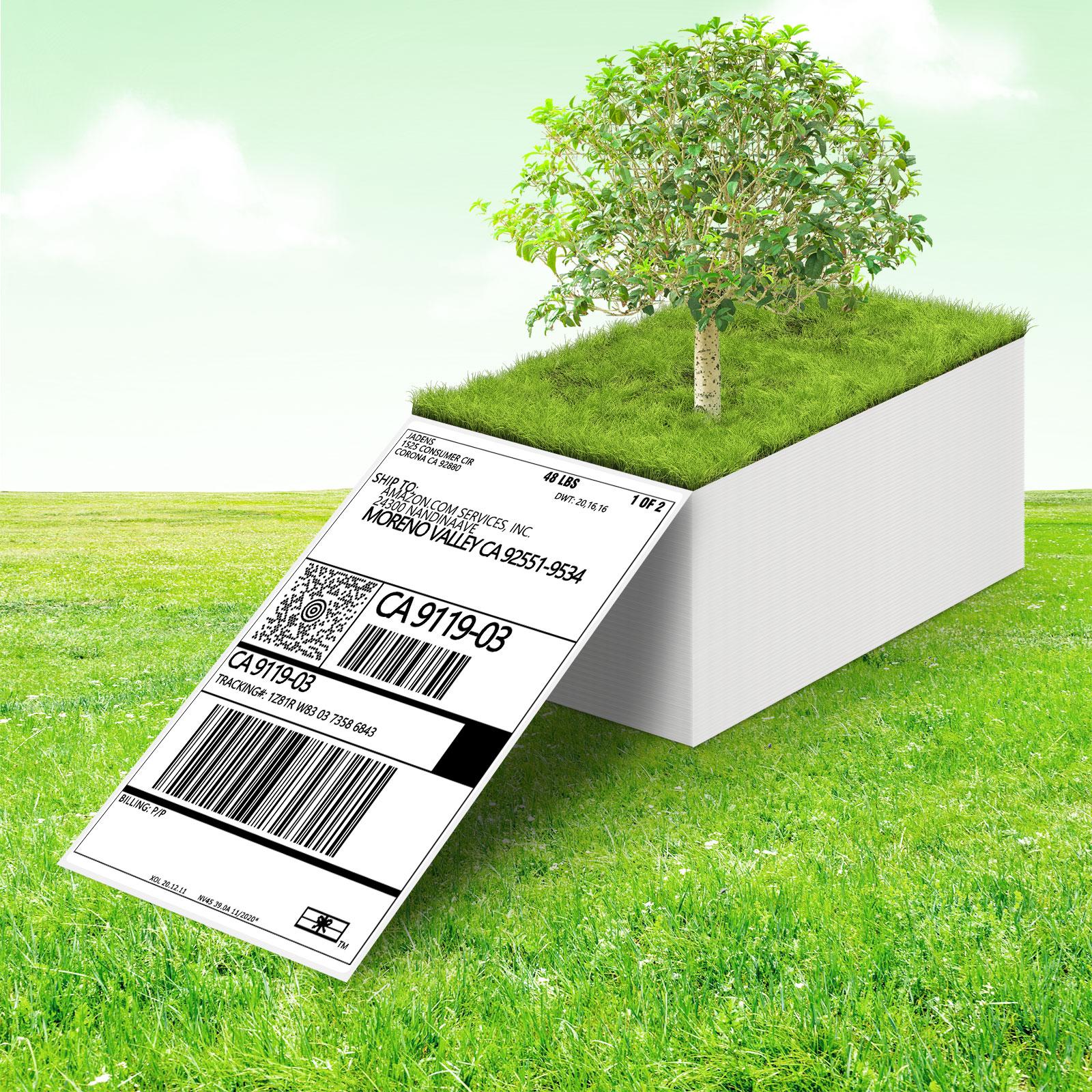 3''x5'' Thermal ShippIng Label for Jadens printer 3 Inch Printing Sticker Paper Waterproof BPA-Free 500 Sheets