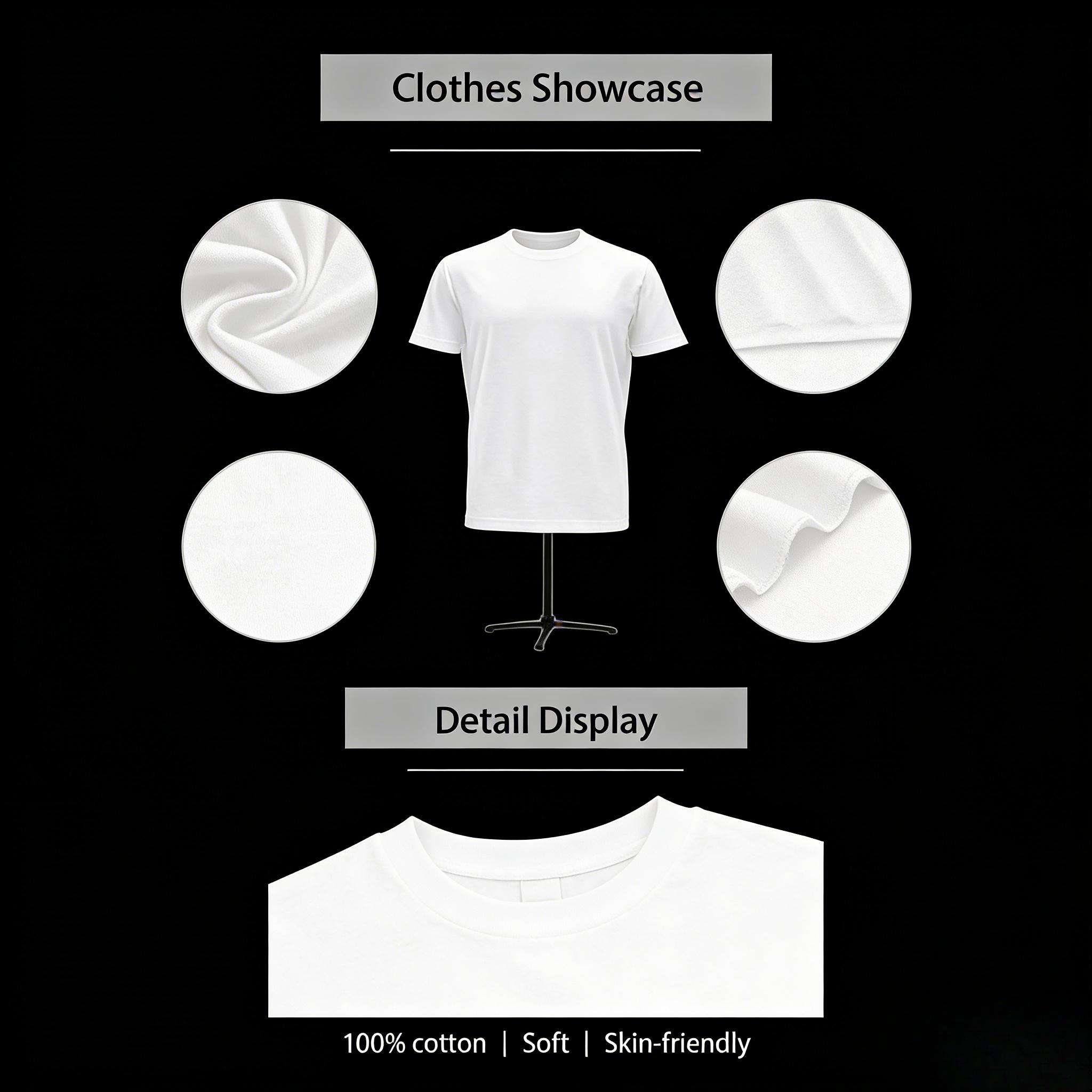 Men's Regular Fit Octopus Print Round Neck Tee, Street Fashion Casual Short Sleeve T-shirt for Daily Wear, Men's Summer Clothes, Tropical