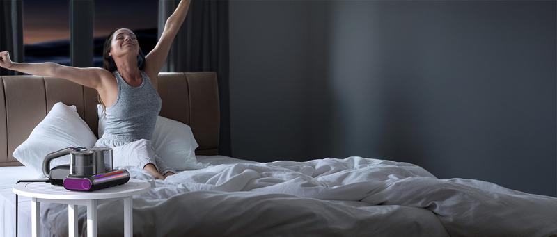 JPHYLL Mattress Mite Remover Vacuum Cleaner 16KPa Strong Suction UV-C Sanitizing LED Display 6-in-1 Handheld for Carpets Sofa Bedding 380W Brushless Motor House Cleaning Gadgets