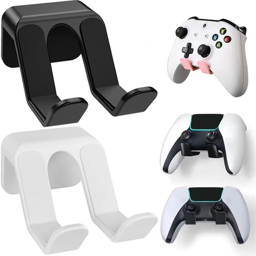 1PC Wall Mounted Game Controller Bracket, No Punching Required, Controller Storage Rack, Gamepad Headphone Headset Hanging Bracket Hanger