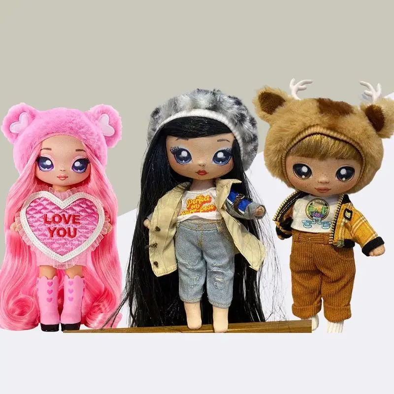 Nanana Surprise Mini Series Fashion Dress Cotton Doll - Includes 4-inch Doll Clothing Shoes Excellent Toy Gift