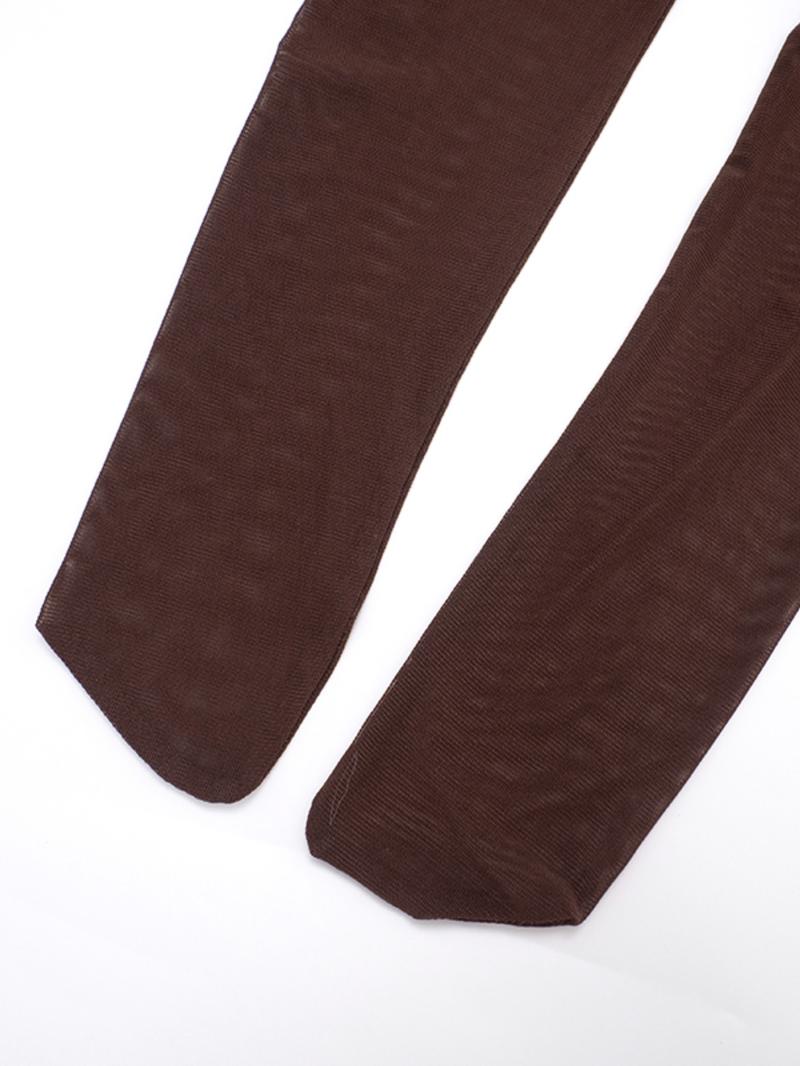 Women's Fashion Mesh Jumpsuit with Trendy Collar and Tie Design, Versatile for Single Wear & Layering, All-Season Comfortable