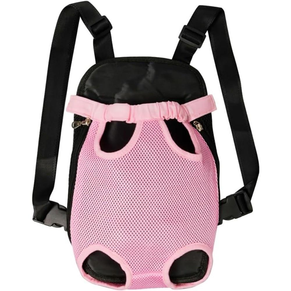 Pet backpack, suitable for cats and dogs, soft and durable small dog chest backpack, suitable for walking/hiking/camping/traveling