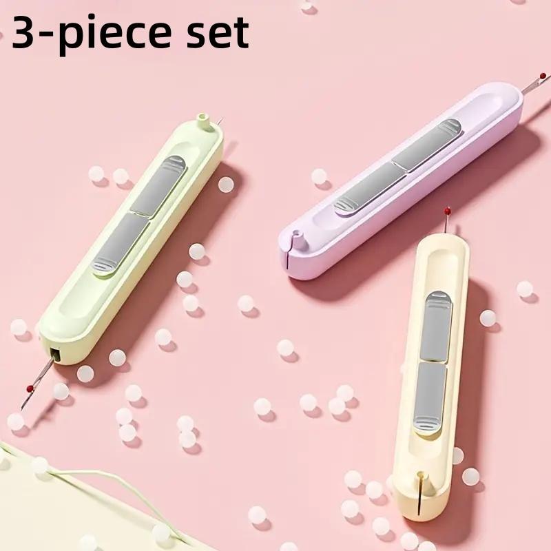 Multifunctional Sewing Needle Threader, Quick Line Removal Tool for Seniors, Portable and Easy Storage, Comfortable Grip, Compact Design