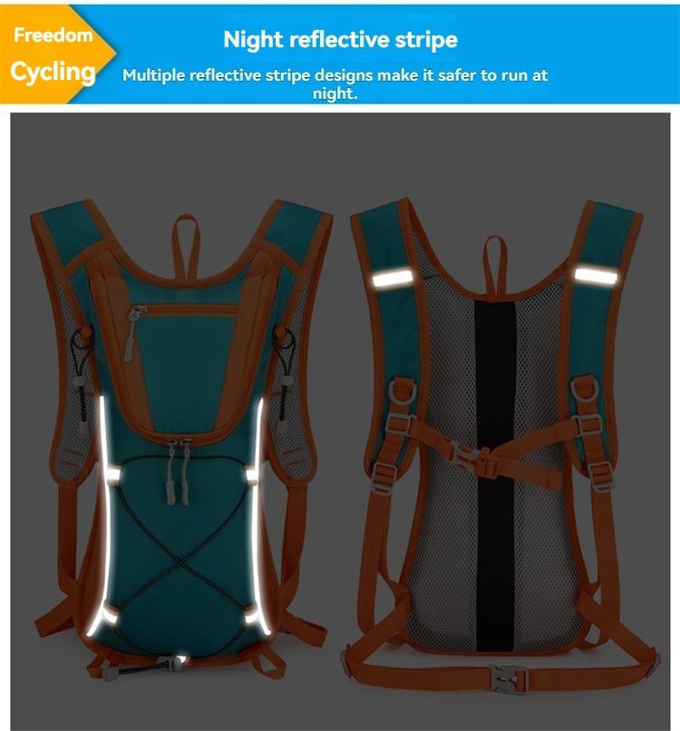 Lightweight Outdoor Cycling Backpack, Large Capacity Waterproof Hiking Climbing Bag, Breathable Comfort Sports Travel Shoulder Pack