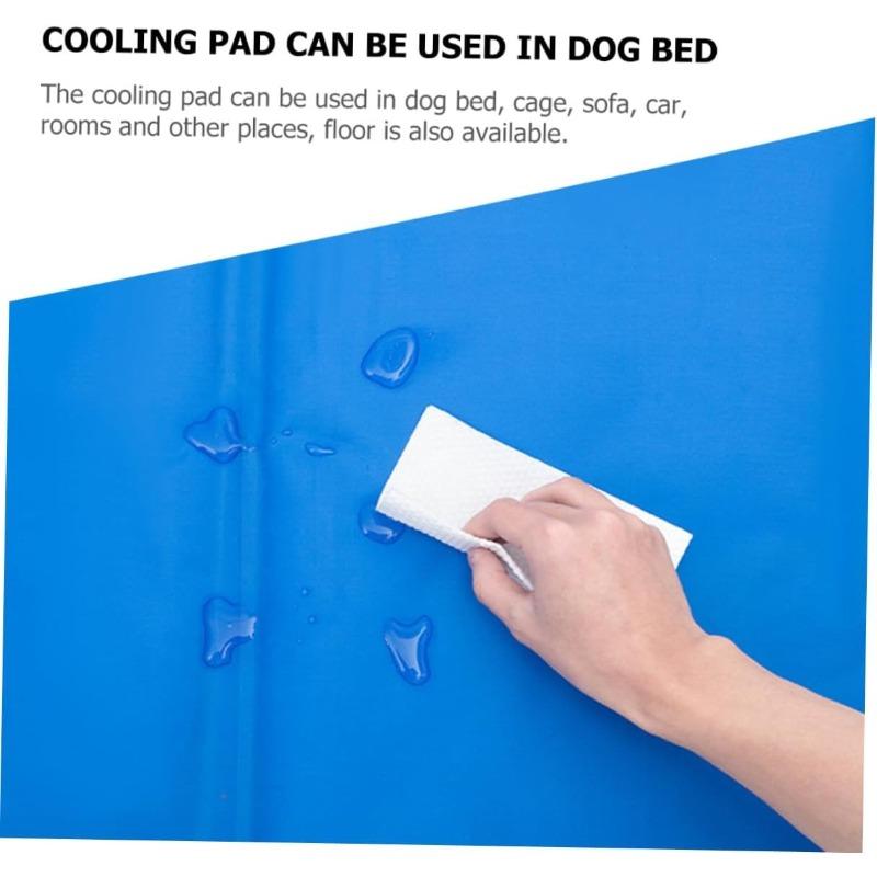 Summer Pet Cooling Mat for Dogs and Cats, Nonskid Breathable Cooling Pad 40x50cm, Sturdy Chew-Resistant Indoor Sleeping Cushion for Home and Travel