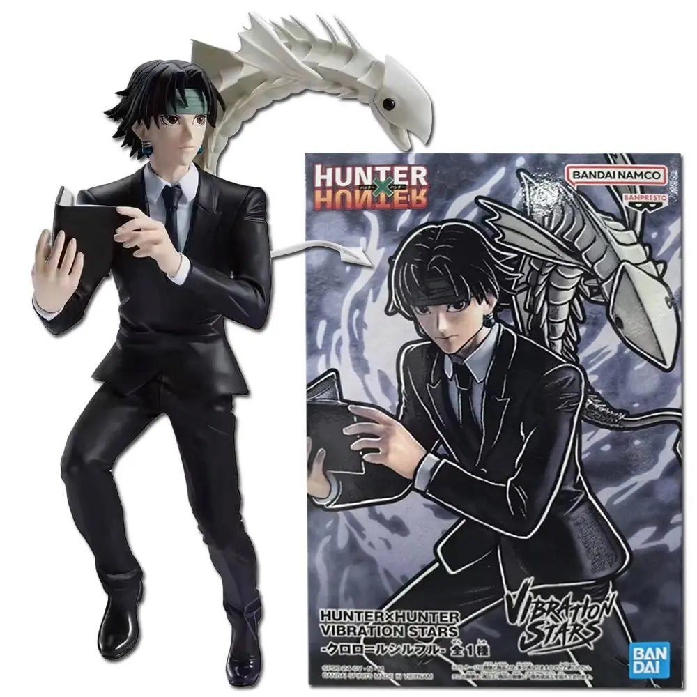 2026 hot item Anime HUNTER×HUNTER VIBRATION STARS Figure Chrollo Lucilfer Action Figure PVC Toys Gift Collection Hobbies Dolls Desk Decoration Popular toys