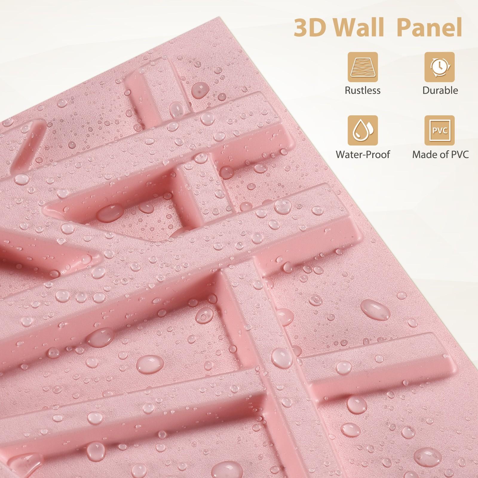 3D Wall Panels Decorative Diamond Design, 11.8x11.8 Inch, Pack of 12/20/30, Home Decor, Modern Aesthetic, Easy Installation