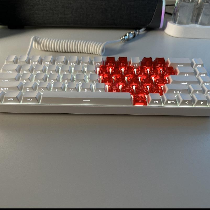 ZIFRIEND TK68 Mechanical Mini 60% Keyboard 68 Keys Layout