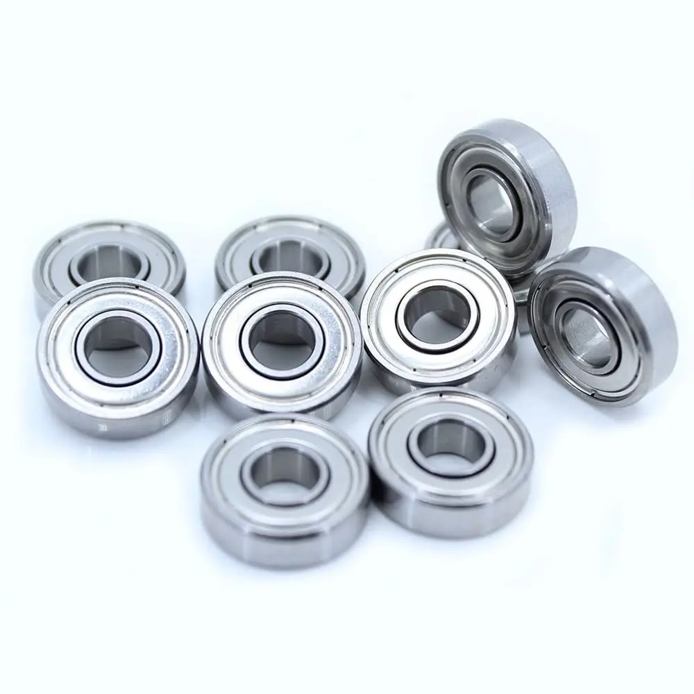 10 PCS 695ZZ Replacement Miniature Ball Bearings ABEC-5 5*13*4MM 695Z 619/5ZZ Precision Mini Bearings for DIY Small Machinery