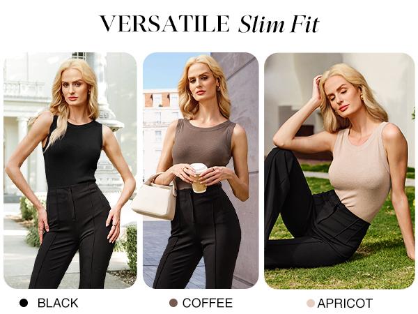 Arach&Cloz 2026 Womens Tank Tops Spring Summer Sleeveless Crew Neck Soft Sweater Cute Fashion Dressy Business Casual Outfits Knit Trendy Work Clothes SummerVibes Arach&Cloz 2026 Womens Tank Tops Spring Summer Sleeveless Crew Neck Soft Sweater Cute Fashion Dressy Business Casual Outfits Knit Trendy Work Clothes SummerVibes