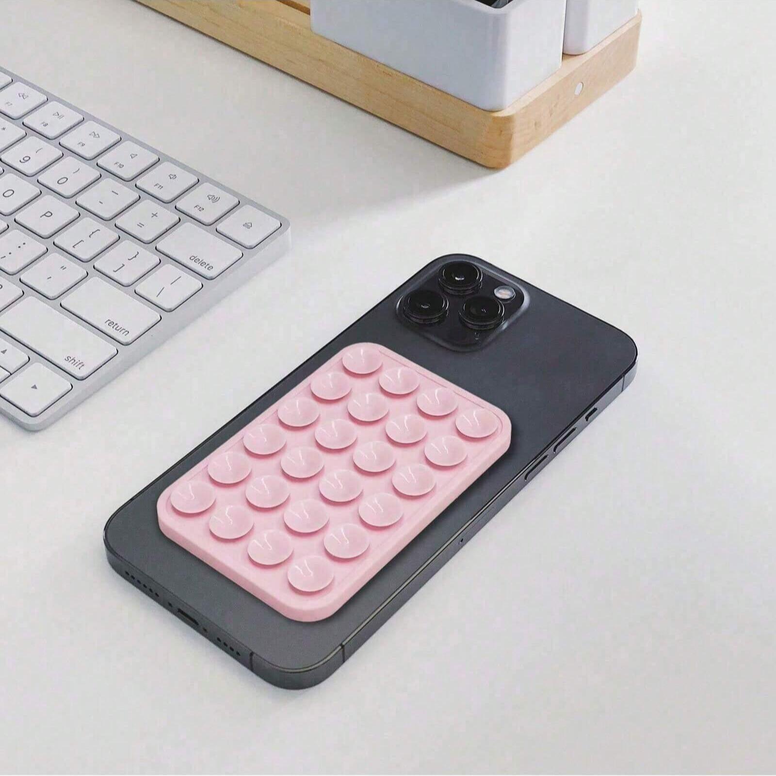 Magnetic Phone Stand Holder, Magnetic Smartphone Holder Compatible with Various Cases, Silicone Octopus Grip Handle Design for Apple Devices, Ideal Gift for Women Girls Teens