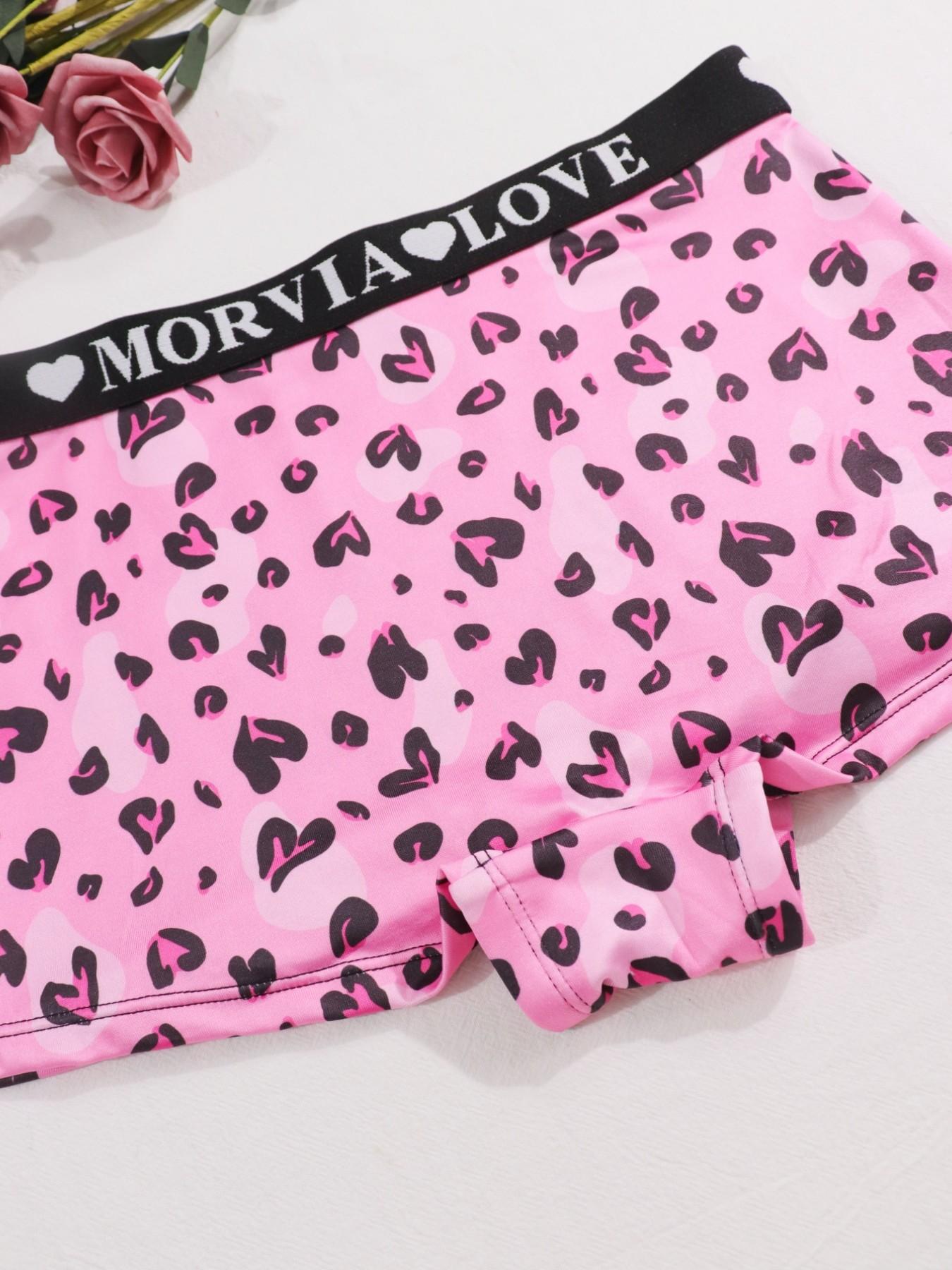 10-Pack Random Women's Cartoon Printed Daily Casual Elastic Knit Underwear Set, Soft Comfortable Fitted Panties, Elastic Waistband, All-Season Wear, Random Blind Box Pack, Soft Stretch Underwear