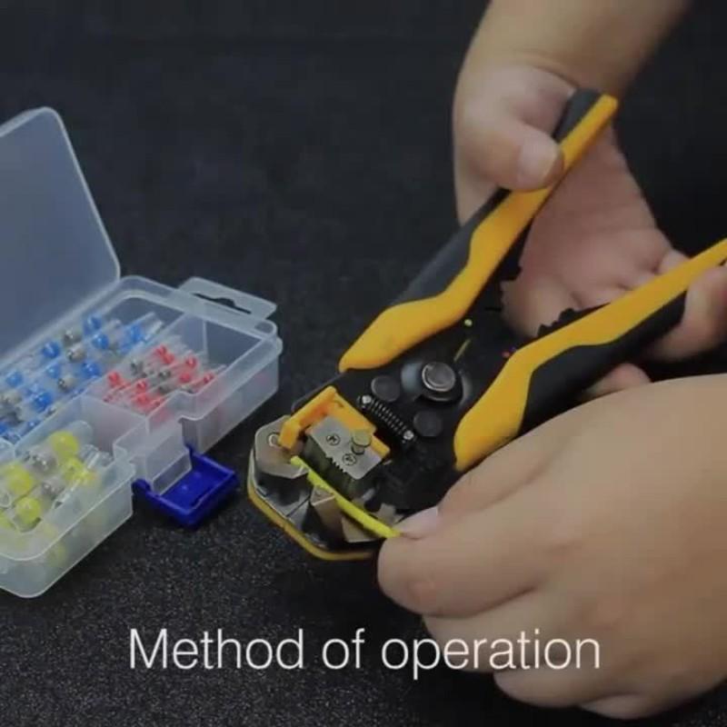 80pcs Weld Ring Heat Shrink Terminals, Equipment Connection Heat Shrink Tube, Insulated Wire Connector Terminal Set