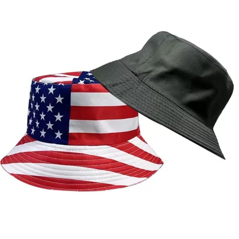 1pc Flag Print Fisherman Hat, International Patterns, Stylish and Unique Design, Perfect for Outdoor Activities, Durable and Comfortable