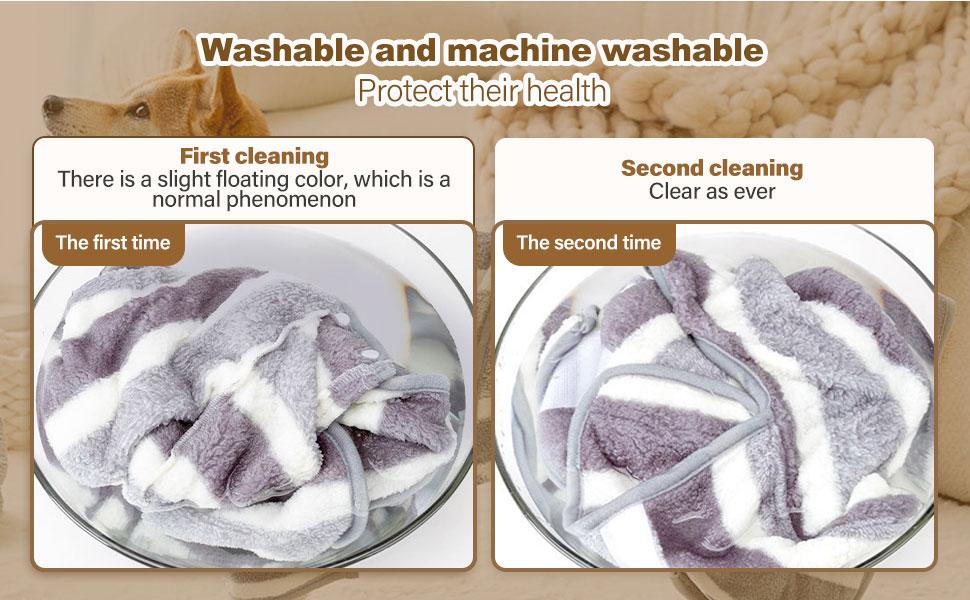 pet bath accessory Two-color dog bathrobe towels in sizes S, M, and L, super absorbent pet bathrobes suitable for small, medium, and large dogs, quick-drying, adjustable design, perfect for pet dogs.