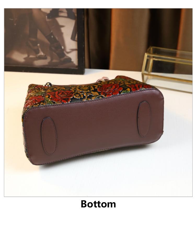 Vintage Commuter Classic Floral Design Handbag, Premium Shoulder Bag for Women, Fashion Crossbody Bag, Stylish and Durable