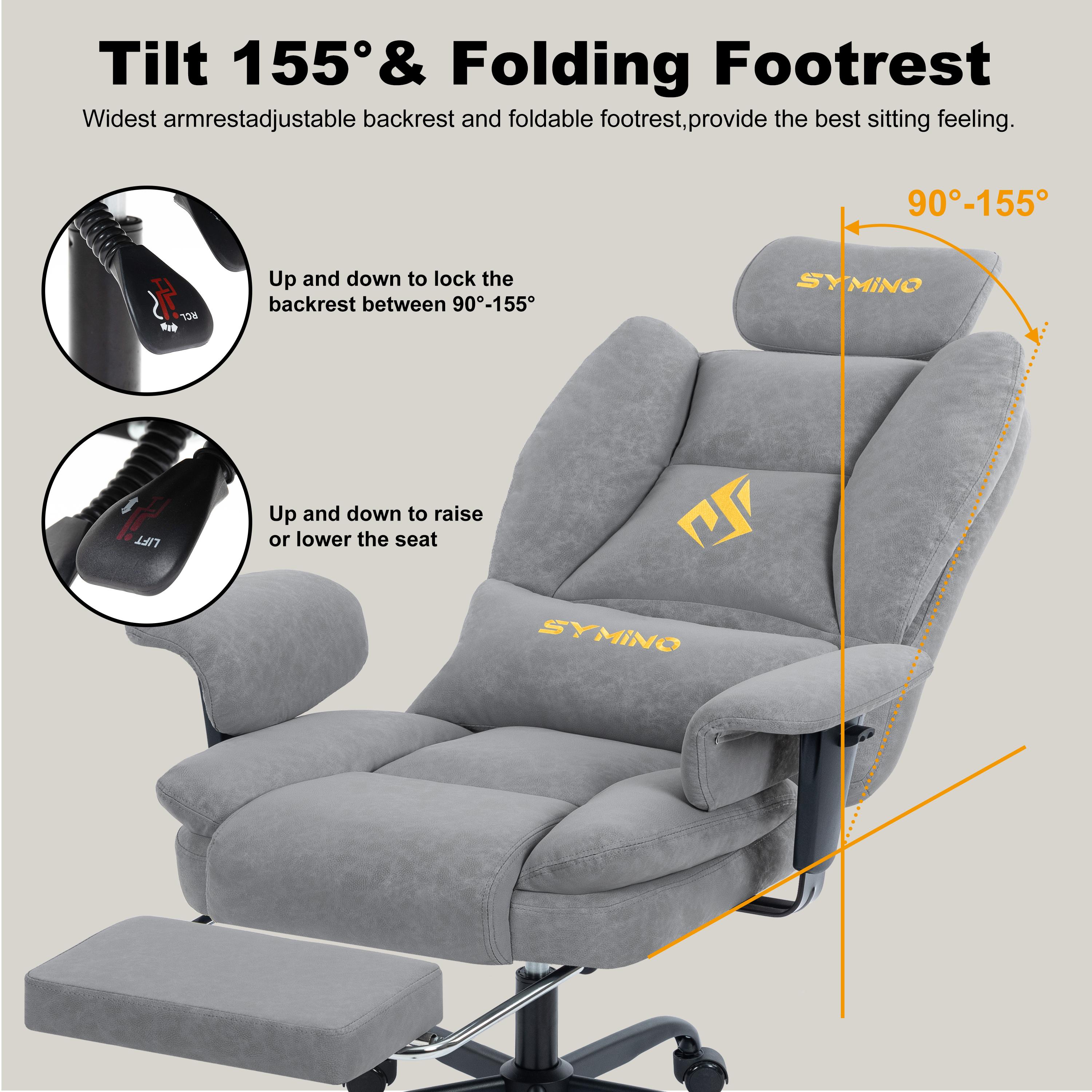 （PU leather）SYMINO sofa gaming chair, gaming chair, ergonomic sofa chair with PU leather