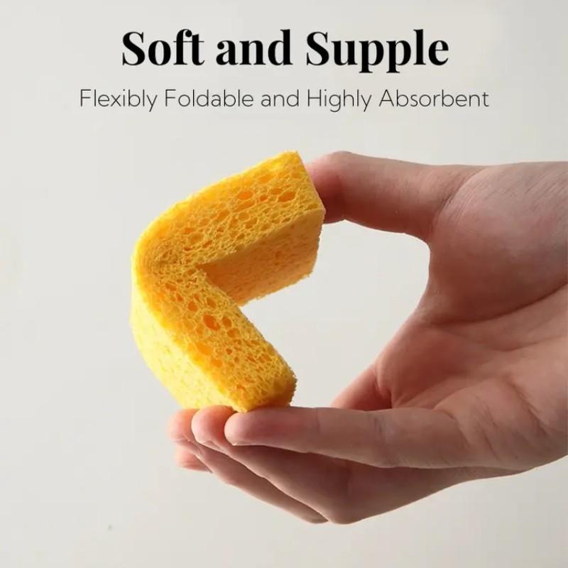 6pcs Dual-Sided Dishwashing Sponge Set, Kitchen Cleaning Tools, Household Scouring Pads, Durable & Efficient Scrubbers
