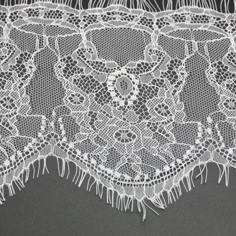 3m Per Pack, 15.5cm Width, Eyelash Trim, Cutout Lace, Sewing Supplies, DIY Accessories for Home Curtains, Clothing Embellishments