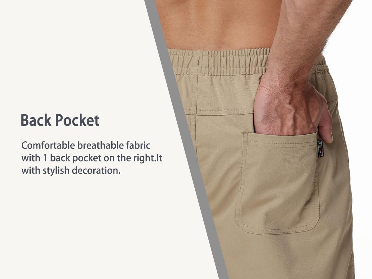 Men's 3-Pack 7" Cargo Shorts - 3-Pocket Design (2 Slant Zipper+1 Rear), 100% Polyester, Sizes 30-42, Trendy Streetwear Gift for Hiking, Golf & Camping #FathersDayGift #LGBTQ