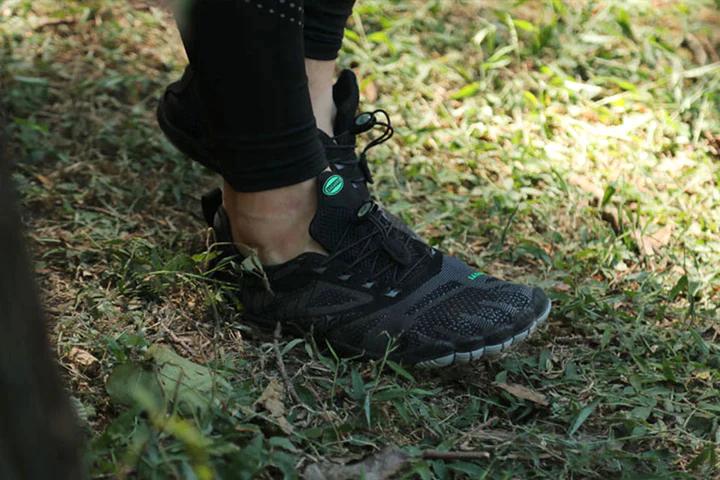 Saguaro Free Ⅰ - Men's and Women's Blue/Black Minimalist Trail Runner | Wide Toe Box | Barefoot Inspired | ZERO-DROP Outdoorfun Hiking Shoes Outdoor Sneakers