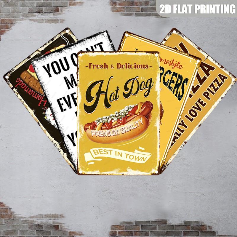 Vintage Aluminum Wall Art Print, Globe Enthusiast Iron Sign, Retro Text Metal Plate, 8x12 Inch Food Quote Poster, Home Decor for Restaurant, Garage, Gift