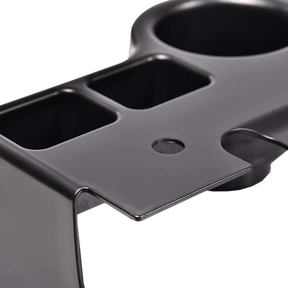 CROSSDESIGN Fit For 1999-2001 Ford F-250 F-350 F-450 Super Duty Center Console Cup Holder