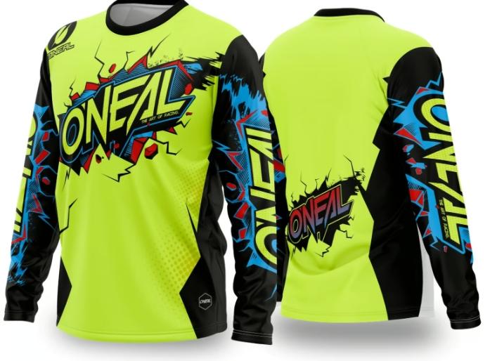 New off-road motorcycle/mountain speed reduction cycling suit for men and women, professional racing sports long sleeved T-shirt