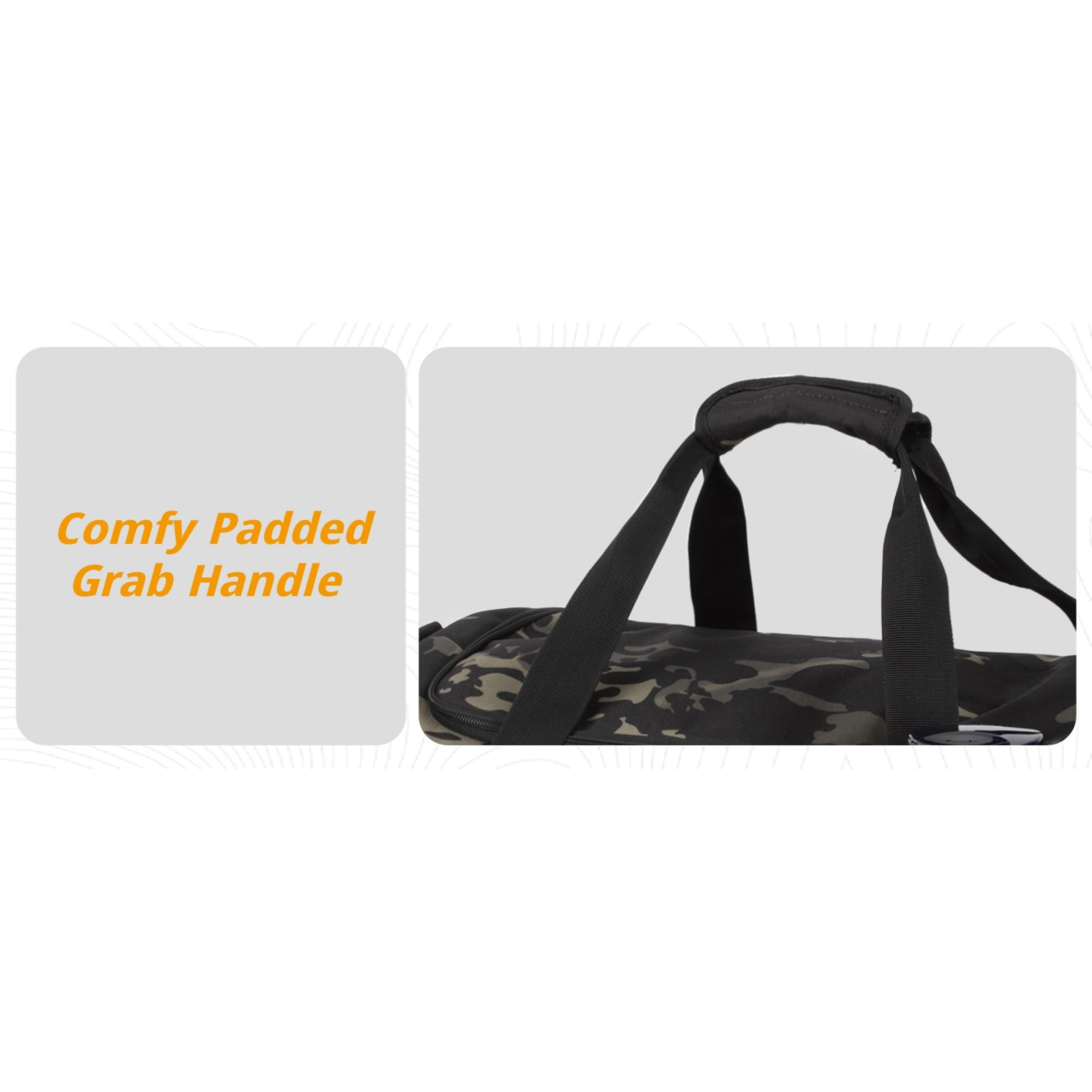 Tactical Gym Bag for Men, 60L Large Capacity Duffle Bags with Shoes Compartment, Sports Bag with wet compartment, Multi-functional Weekend Bags Suitable for Travel, Camping, Hiking