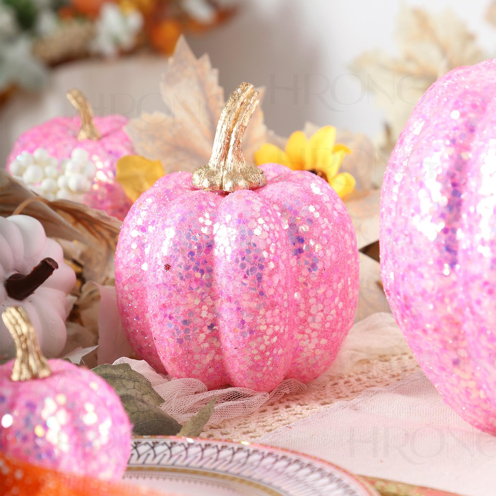 1pcs Realistic Foam Pumpkin Halloween Decoration Prop, Festive Christmas Decor, Perfect Party Accessory