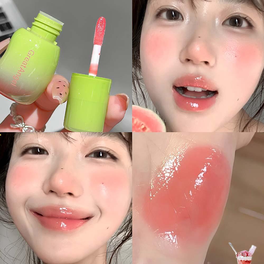 4-Pack Clear Lip Gloss Set, Hydrating Formula, Long-Lasting Moisture, Perfect for All Skin Types, Ideal for Daily Use