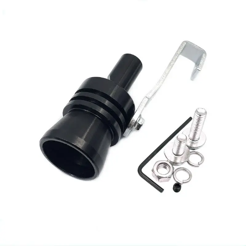 Car Exhaust Whistle Accessory, Durable Aluminum Alloy, Rust-Resistant, Suitable for Cars over 2.4L, Motorcycle Exhaust Whistle Replica
