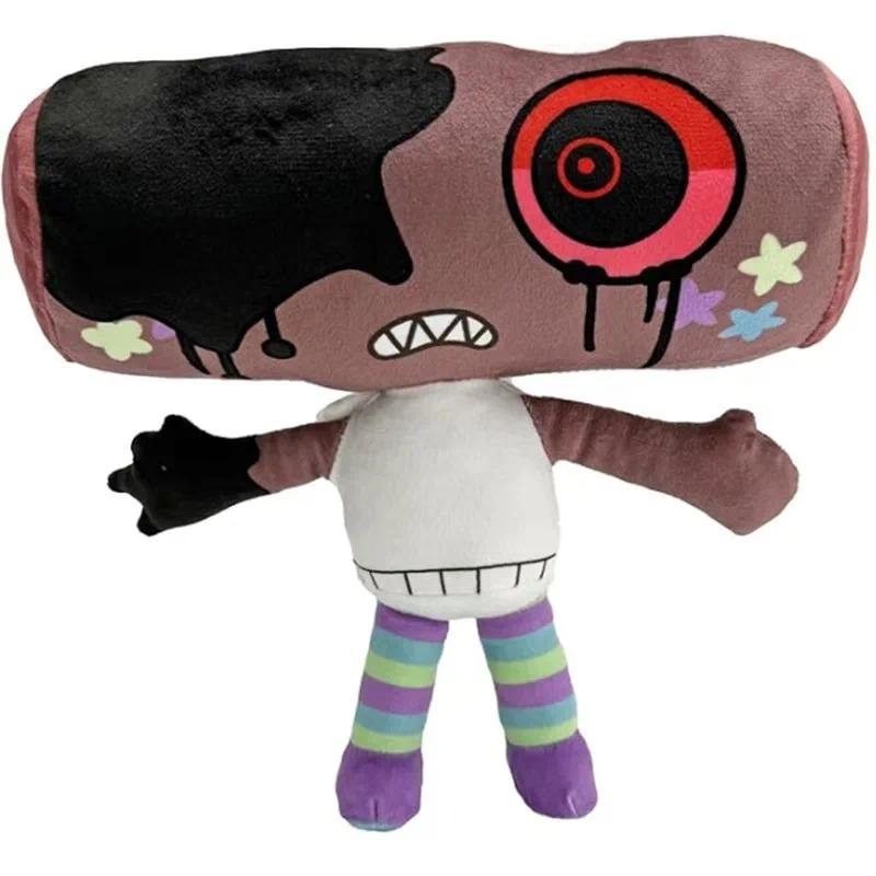 New Dandy's World 35cm Plush Cute Dandy World Scrap Stuffed Horror Game Goob Pebble Plushie Soft Pillow Doll Children Gifts Doll