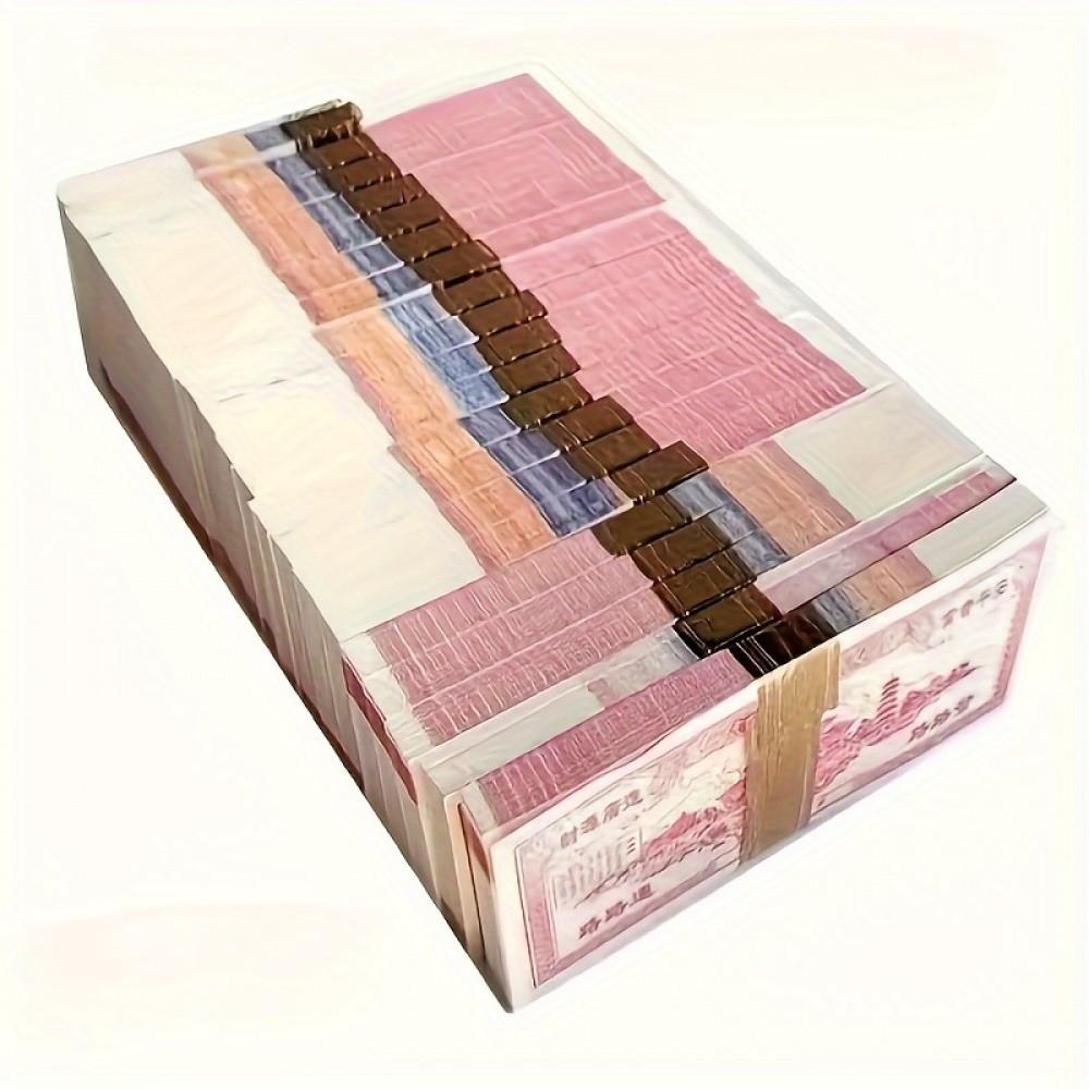 500 Pieces Traditional Chinese Ancestral Money, Qingming Festival Offerings, Good Fortune Peace Wealth, Burnt Faces Blessings, Ideal for Worship