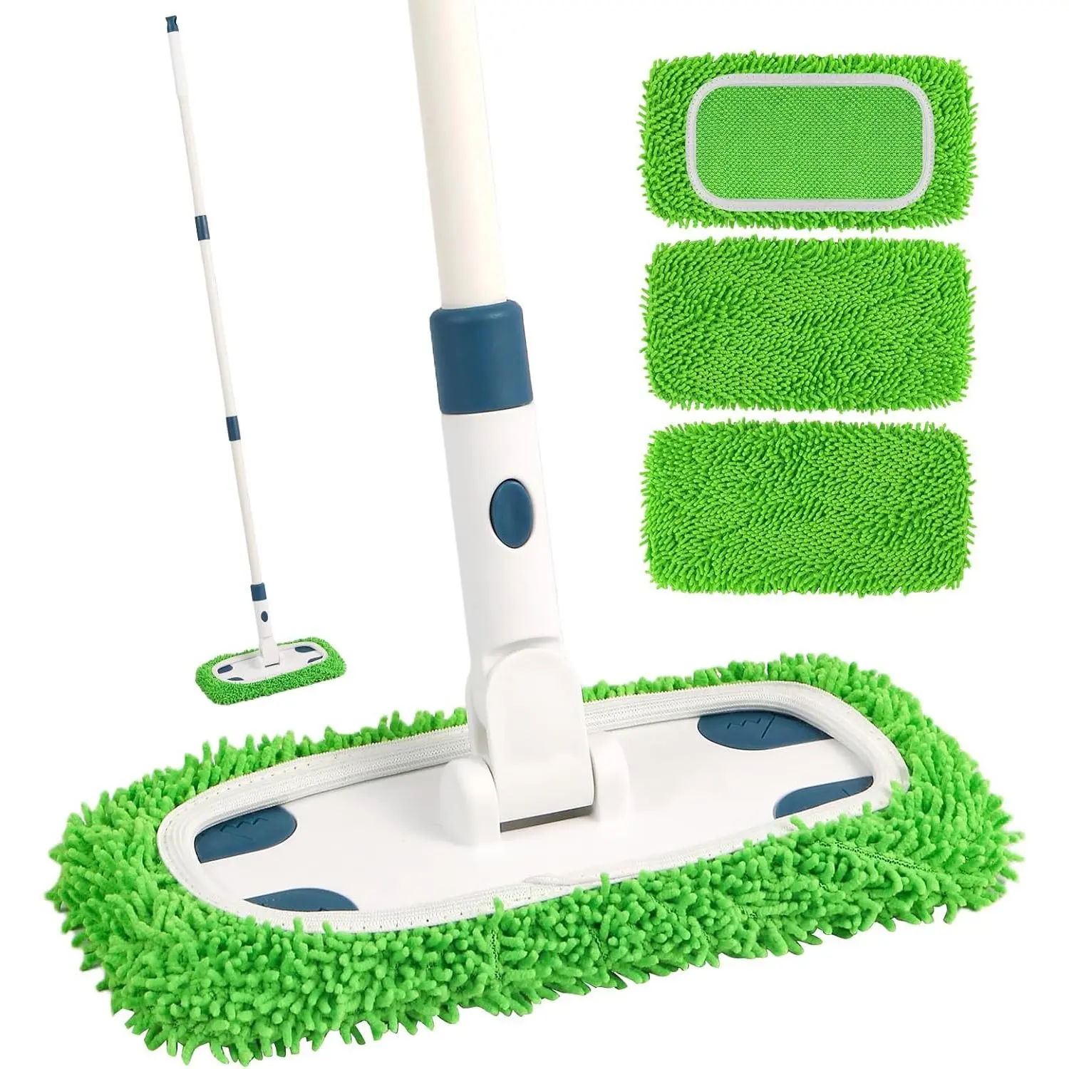 2-in-1 Sweeper Mop System for Floor Cleaning, Mopping Starter Kit