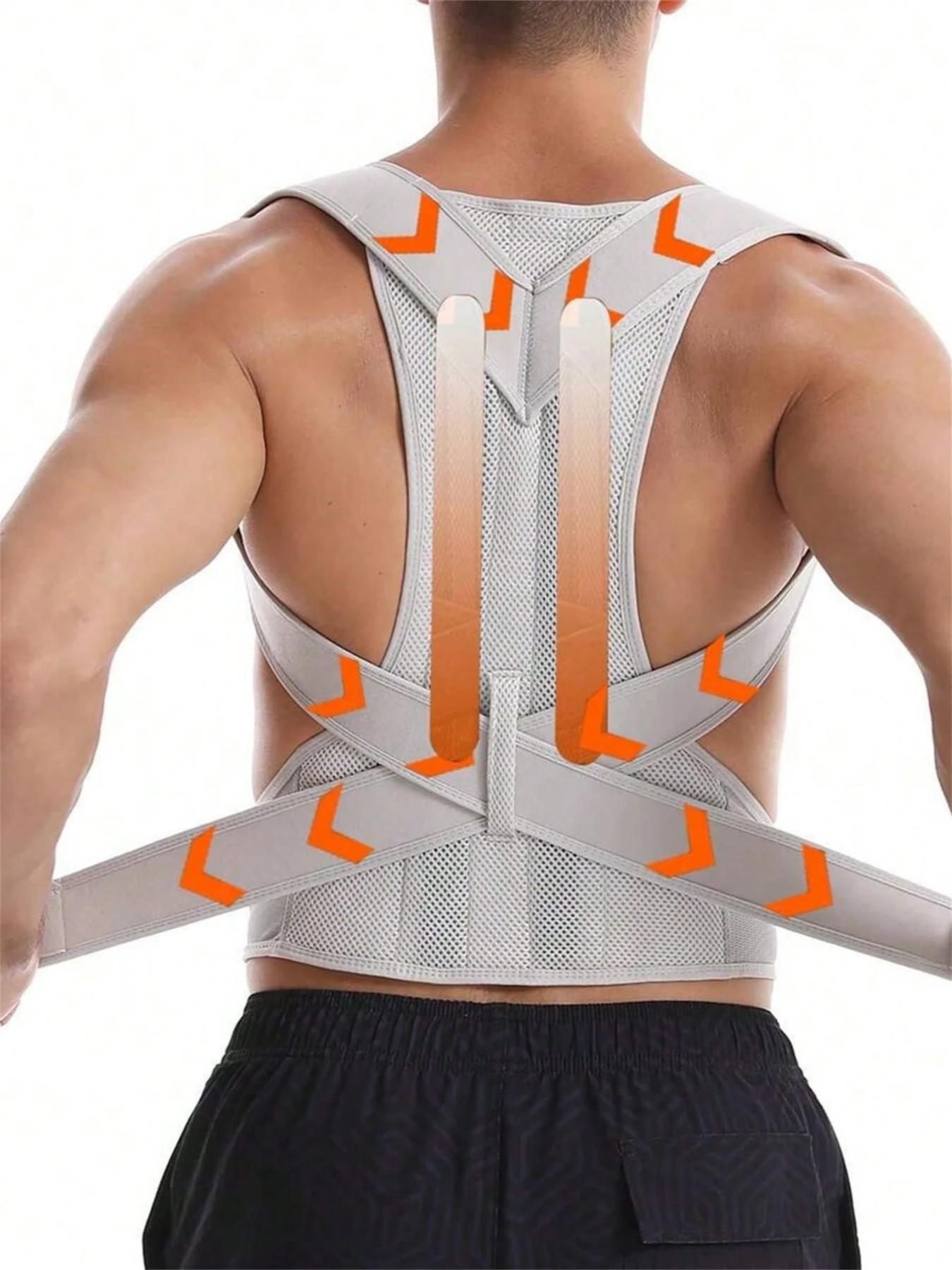 1 Count Upgraded Posture Corrector Back Brace for Men and Women,New Version Lumbar for Posture Improving,Full Back Support for Shoulder,Waist ,Adjustable Back Girdle,Waist Cincher,Suitable for Improve Back Posture And Provide Lumbar Support