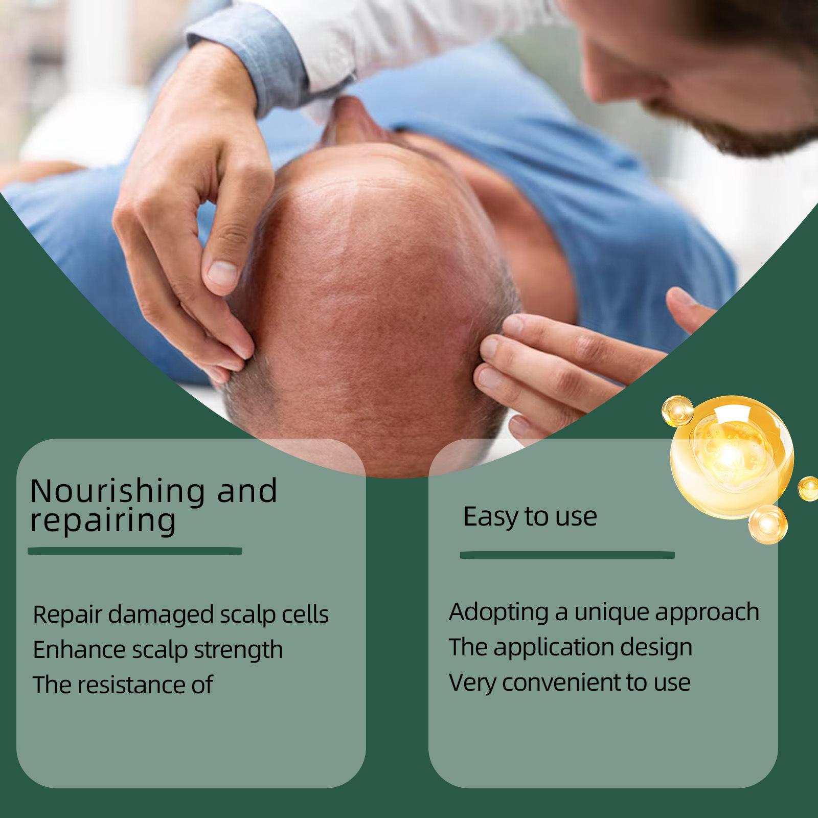 New men's scalp care cream, moisturizing and nourishing shaving and skin care cream 50g