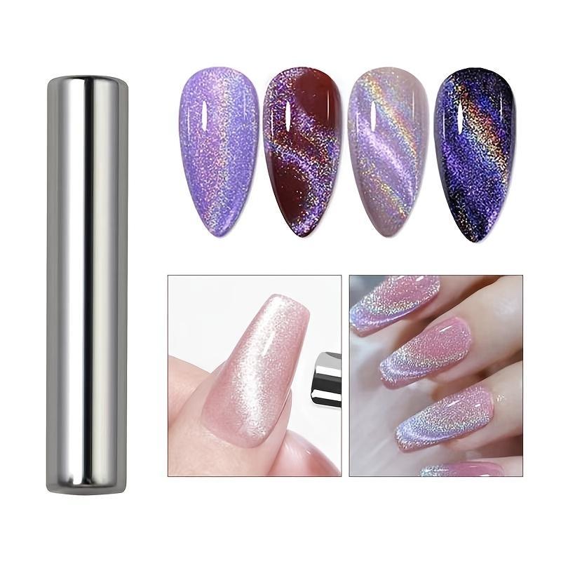 13-Piece Nail Polish & Gel Magnet Set, Nail Art Set, Complete Salon Kit for Cat Eye French Manicure, Professional Beauty Tools for Salons & Home Use