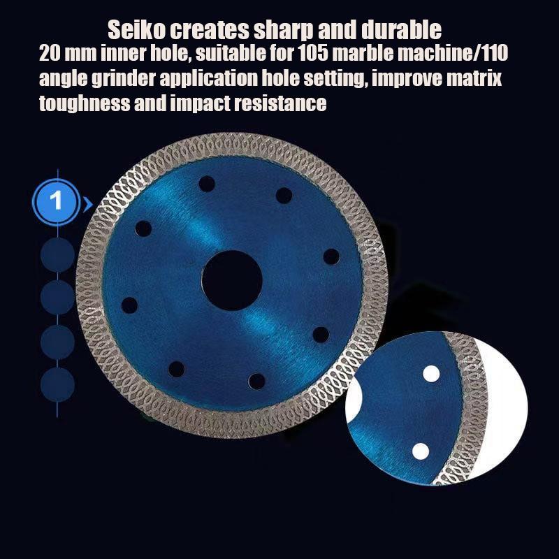 Diamond Saw Blade, 3 Counts/set Tile Marble Cutting Disc, Angle Grinder Cutting Disc, Power Tool Accessories for Home & Office